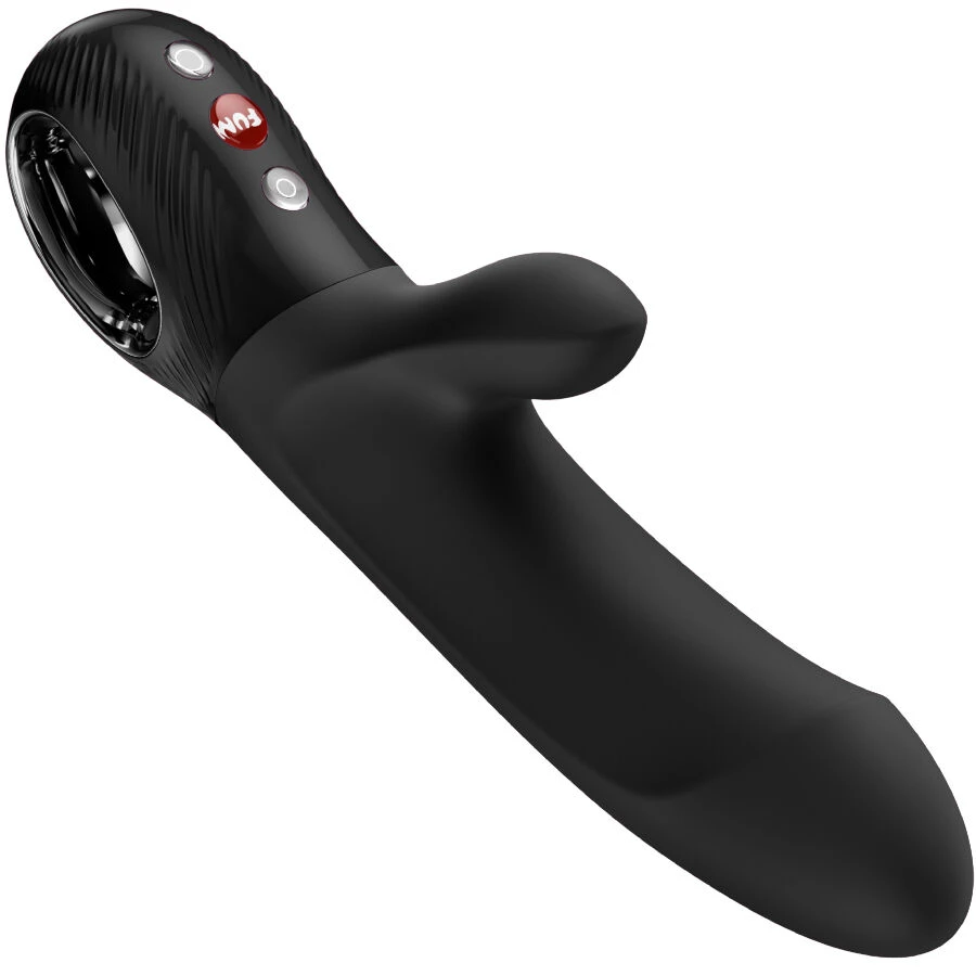 FUN FACTORY - BI STRONIC EMBRACE THRUSTING RABBIT PULSATORS BLACK
